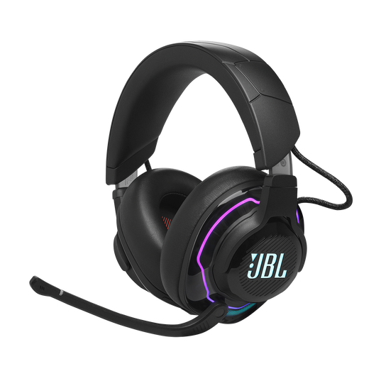 JBL Quantum 910 Wireless - Black - Wireless over-ear performance gaming headset with head  tracking-enhanced, Active Noise Cancelling and Bluetooth - Detailshot 3